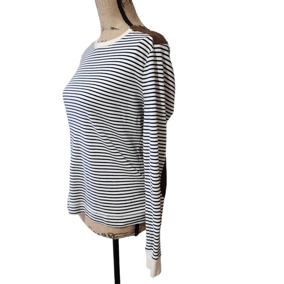 Lauren Ralph Lauren Long Sleeve Striped Sweater - Large - Picture 5 of 9